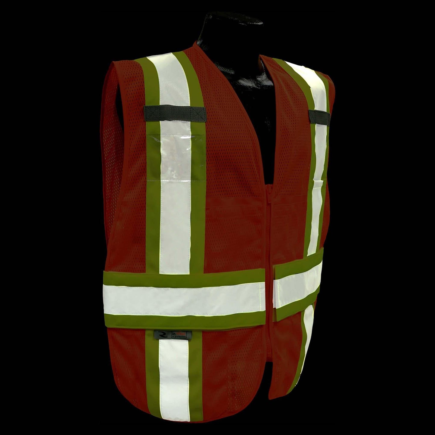Yellow/Lime Safety Vests - Radians - Adjustable Fit