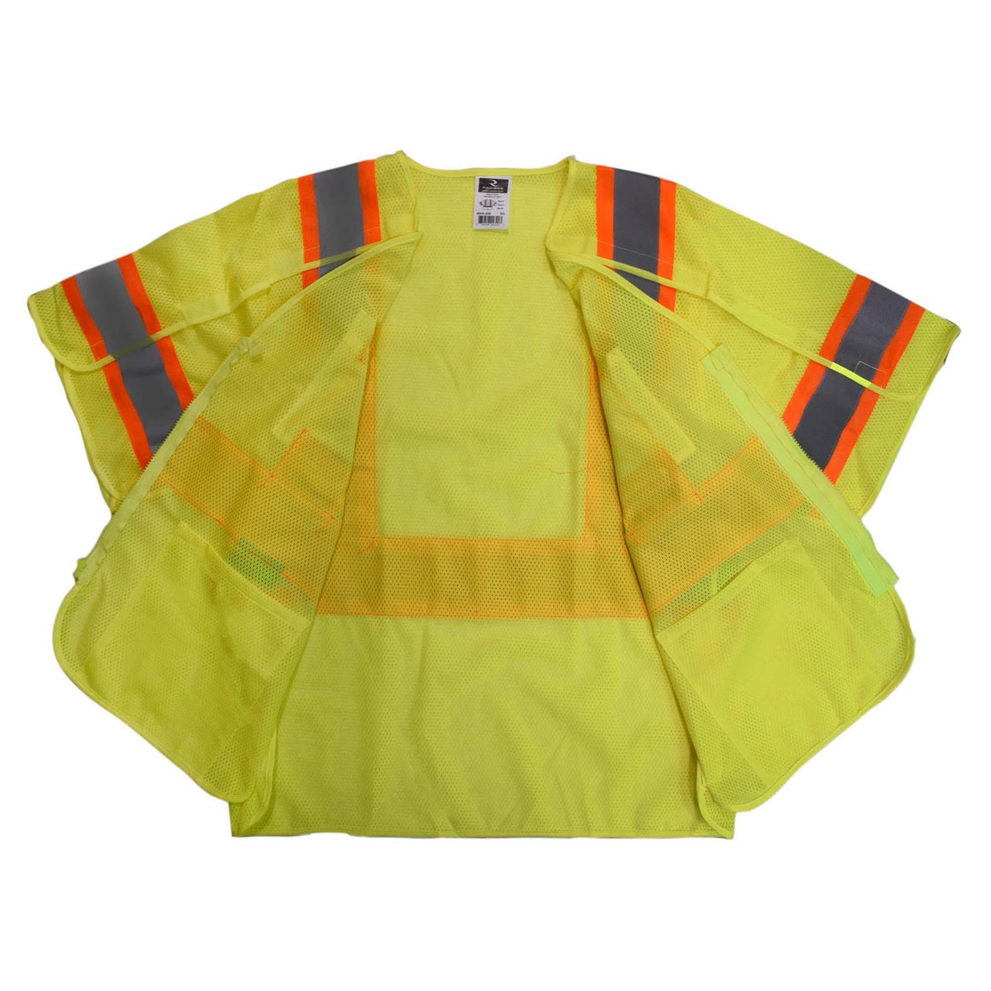 Yellow/Lime Safety Vests - Radians - Breakaway Design
