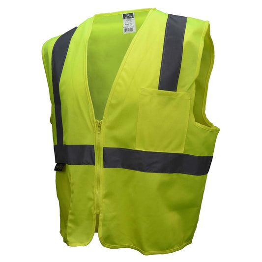 Yellow/Lime Safety Vests - Radians - Durable Solid Design