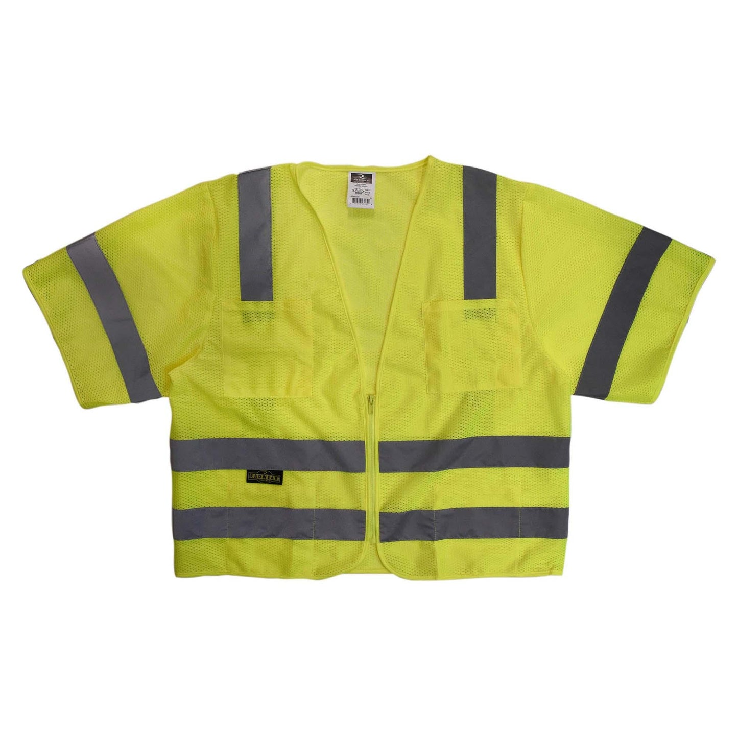 Yellow/Lime Safety Vest - Radians - Reflective Mesh