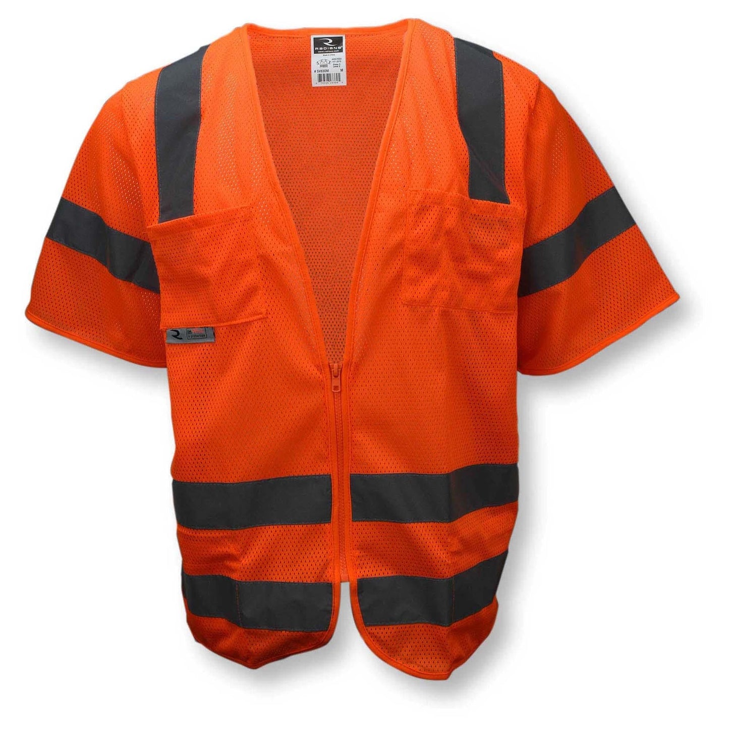 Yellow/Lime Safety Vest - Radians - Reflective Mesh