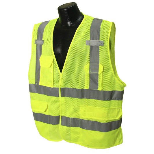 Yellow/Lime Safety Vests - Radians - Reflective Mesh