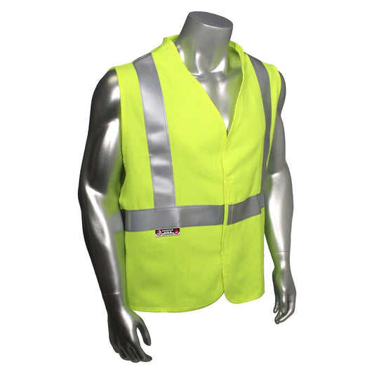Yellow/Lime Safety Vest - Radians - Flame Resistant