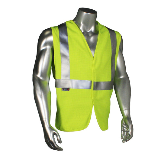 Yellow Lime Safety Vest - Radians - Anti-Static Modacrylic