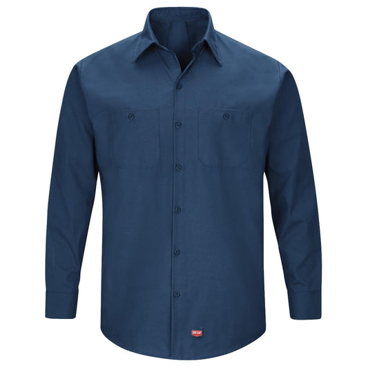 Black Button Up Shirt - Red Kap - MIMIX Flex Design