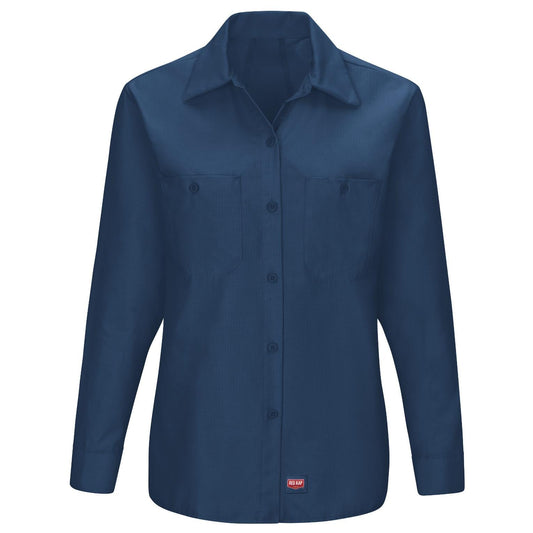 Black Button Up Shirts - Red Kap - Durable Ripstop