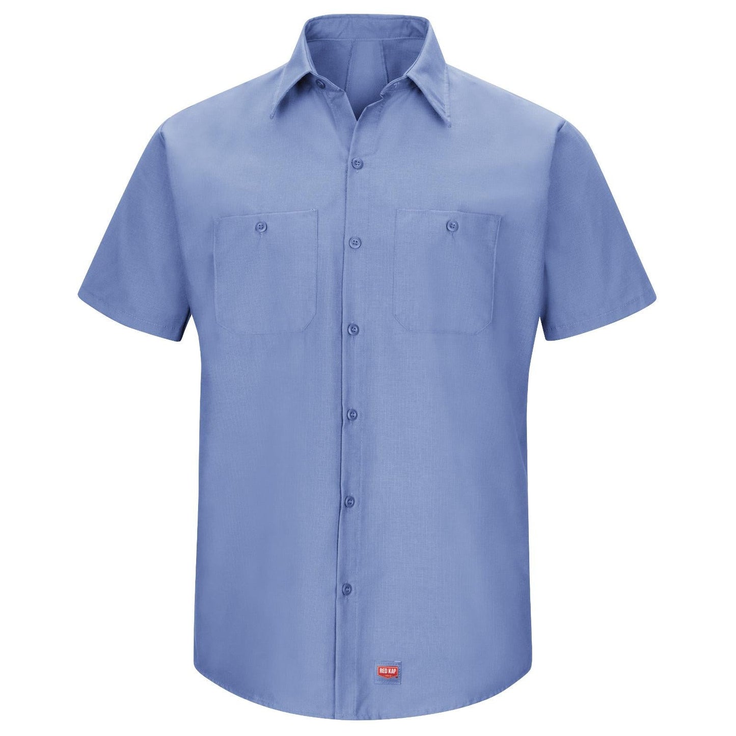 Black Button Up Shirt - Red Kap - Ripstop Fabric
