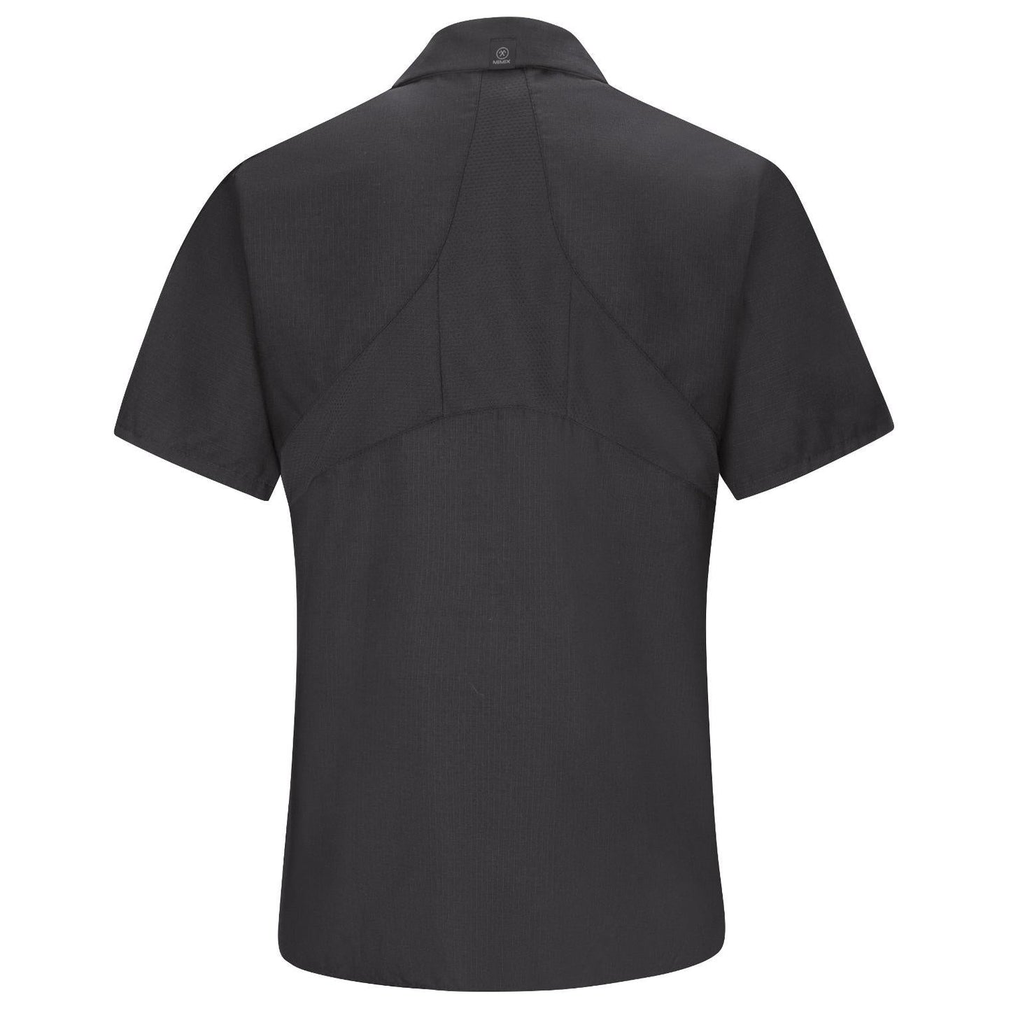 Black Button Up Shirts - Red Kap - Breathable Fabric