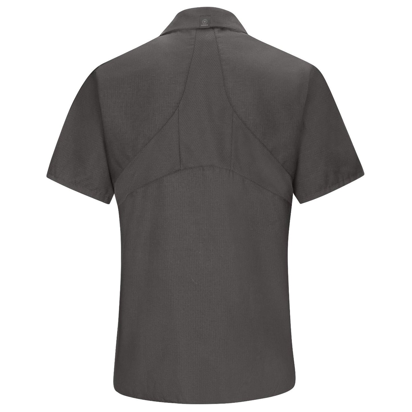 Black Button Up Shirts - Red Kap - Breathable Fabric
