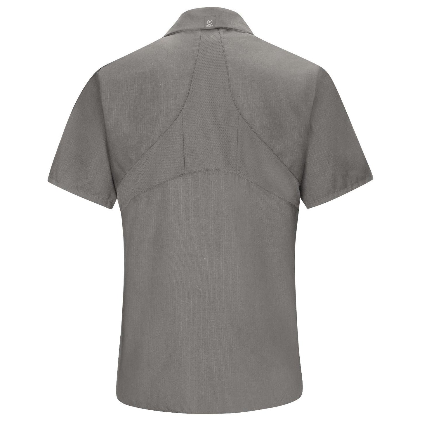 Black Button Up Shirts - Red Kap - Breathable Fabric