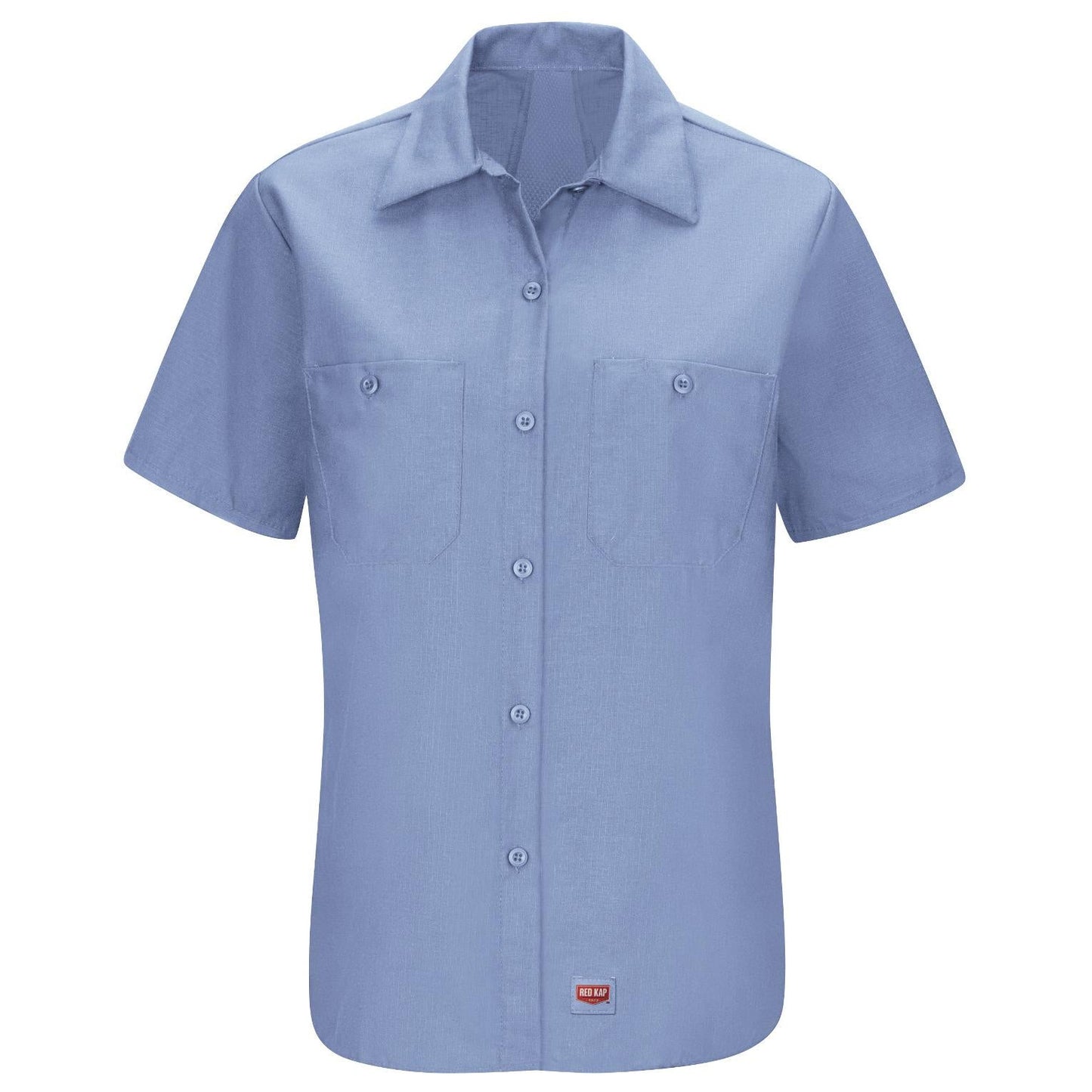 Black Button Up Shirts - Red Kap - Breathable Fabric