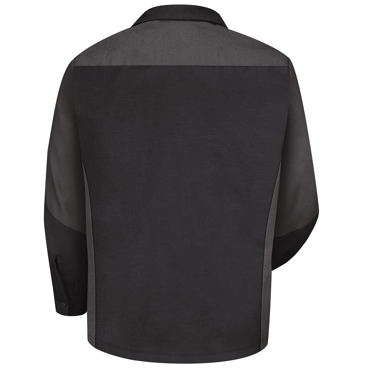 Black/Charcoal Button Up Shirt - Red Kap - Durable Fabric