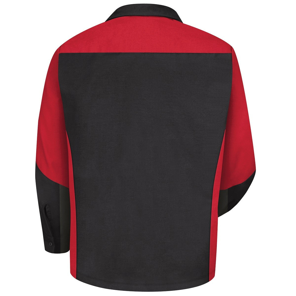 Black/Charcoal Button Up Shirt - Red Kap - Durable Fabric