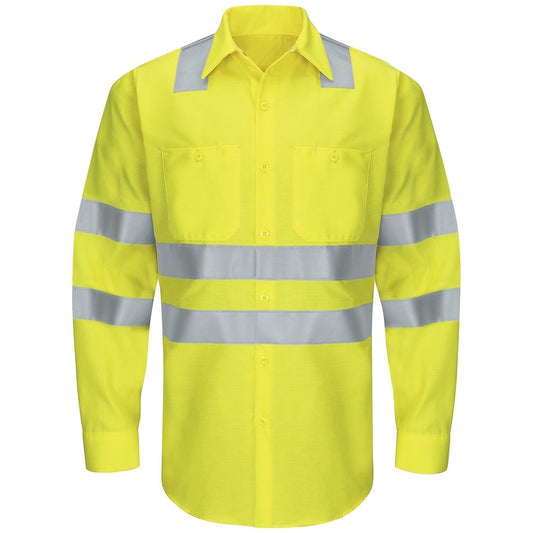 Fluorescent Yellow/Green Shirt - Red Kap - Hi-Visibility
