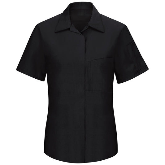 Black/Charcoal Performance Shirt - Red Kap - Oil Repellent