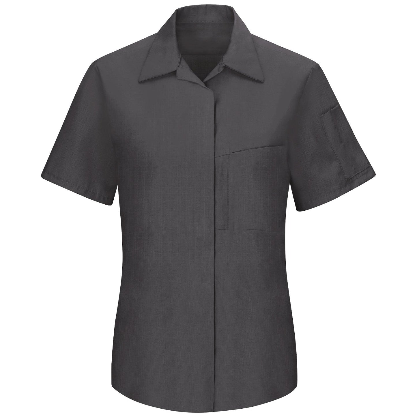 Black/Charcoal Performance Shirt - Red Kap - Oil Repellent