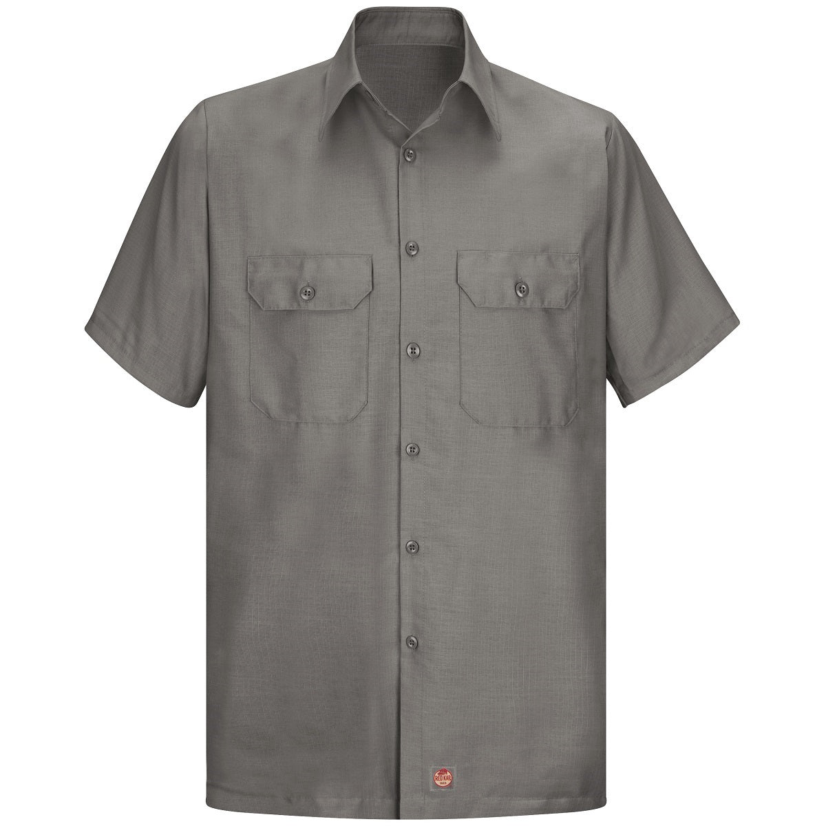 Black Button Up Shirt - Red Kap - Rip Stop Fabric