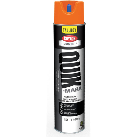Fluorescent Orange Marking Paint - Krylon - Quick Drying