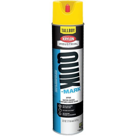 APWA Utility Yellow Marking Paint - Krylon - Fast-Drying