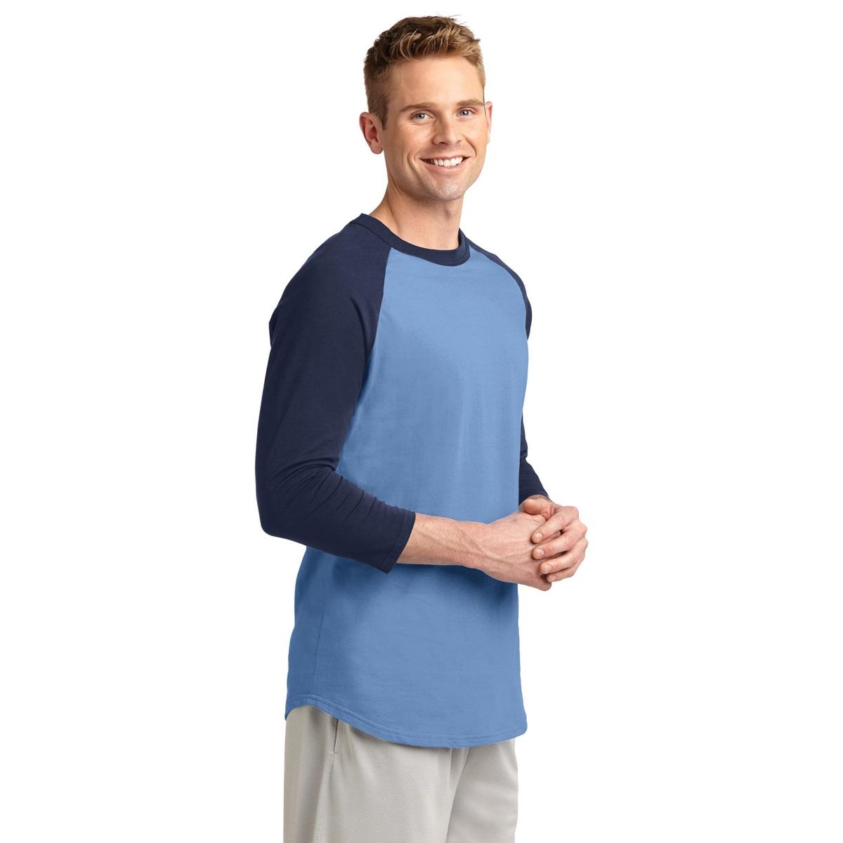 White/Deep Orange Jersey - Sport-Tek - Soft Cotton