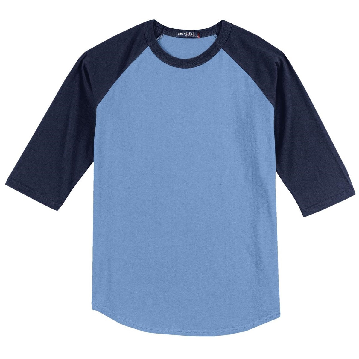 White/Deep Orange Jersey - Sport-Tek - Soft Cotton
