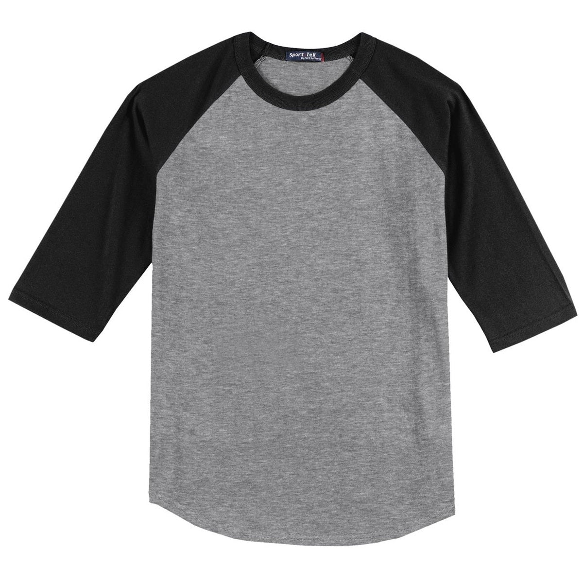 White/Deep Orange Jersey - Sport-Tek - Soft Cotton