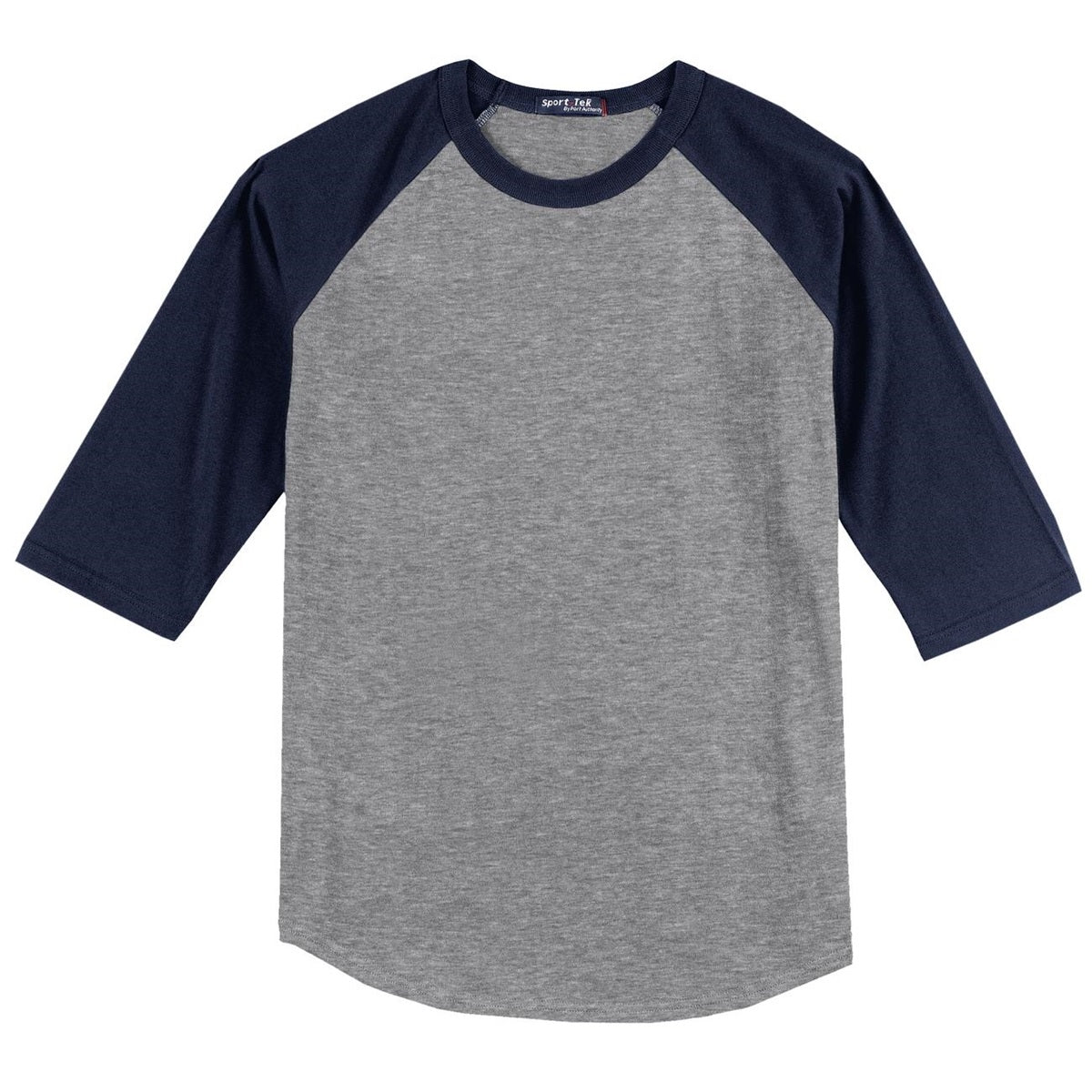 White/Deep Orange Jersey - Sport-Tek - Soft Cotton