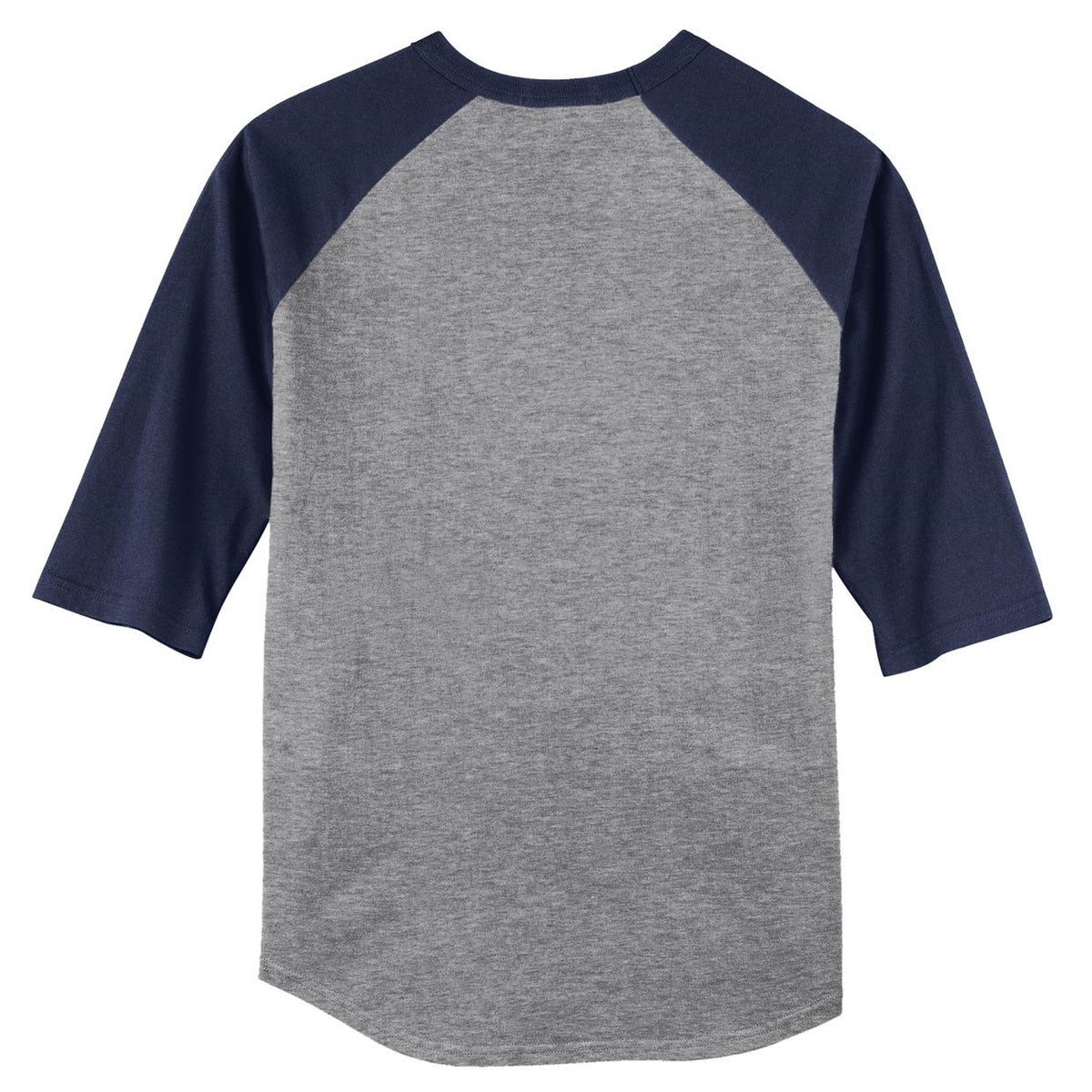 White/Deep Orange Jersey - Sport-Tek - Soft Cotton