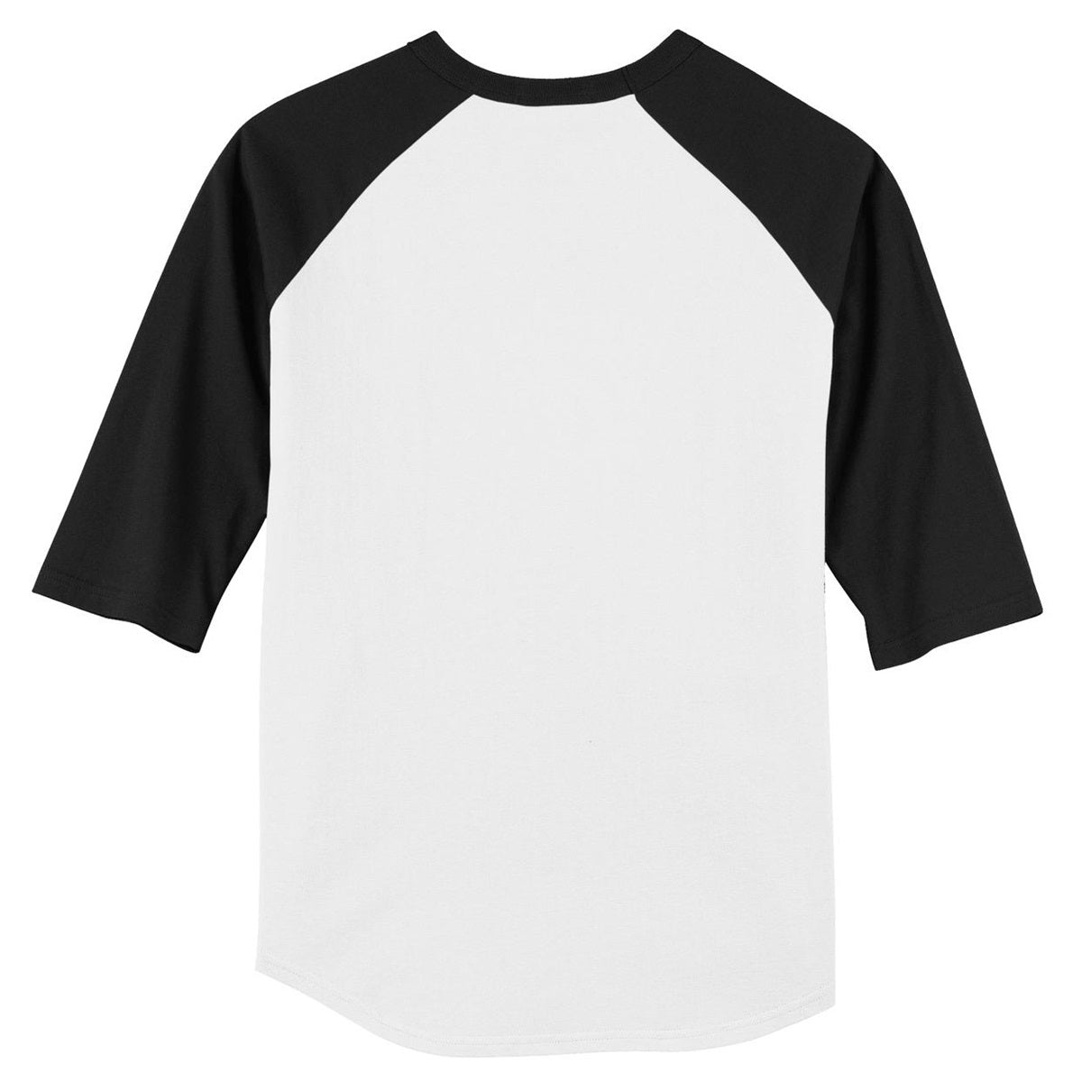 White/Deep Orange Jersey - Sport-Tek - Soft Cotton