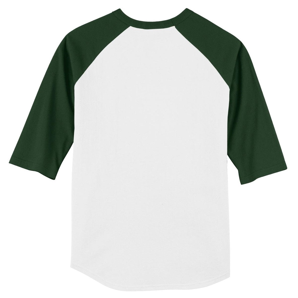 White/Deep Orange Jersey - Sport-Tek - Soft Cotton