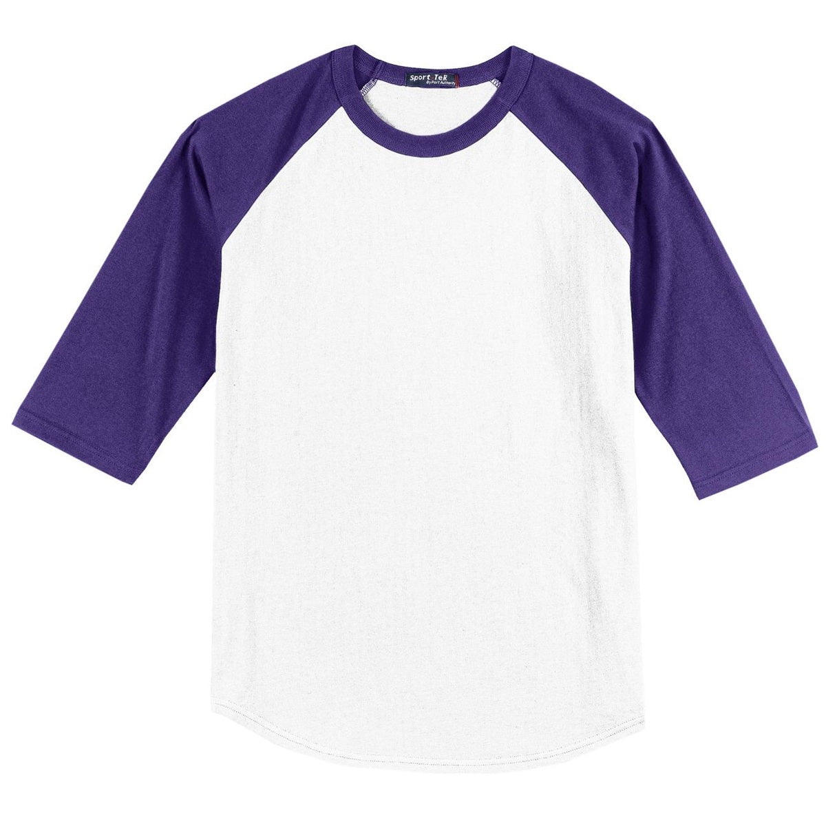White/Deep Orange Jersey - Sport-Tek - Soft Cotton