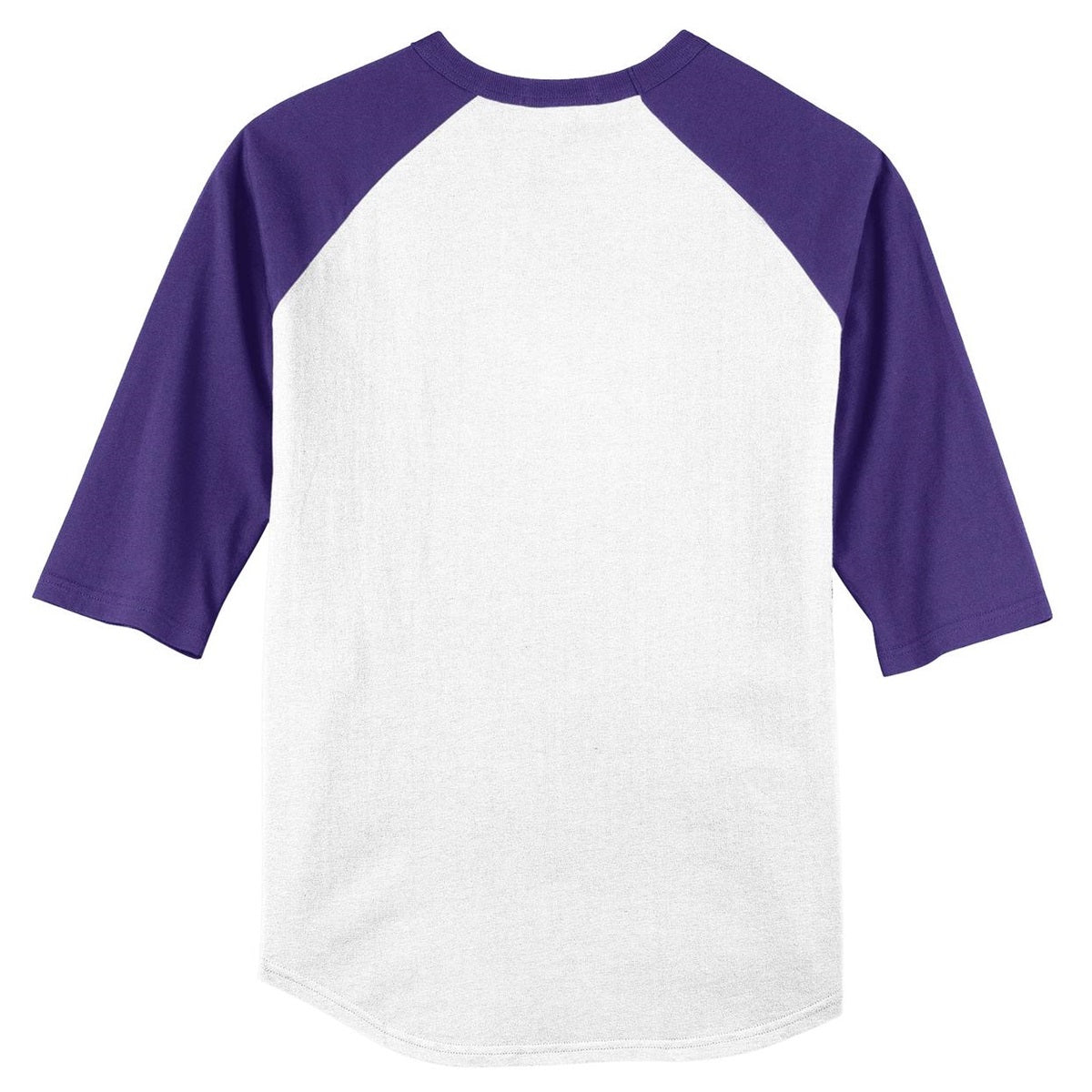 White/Deep Orange Jersey - Sport-Tek - Soft Cotton