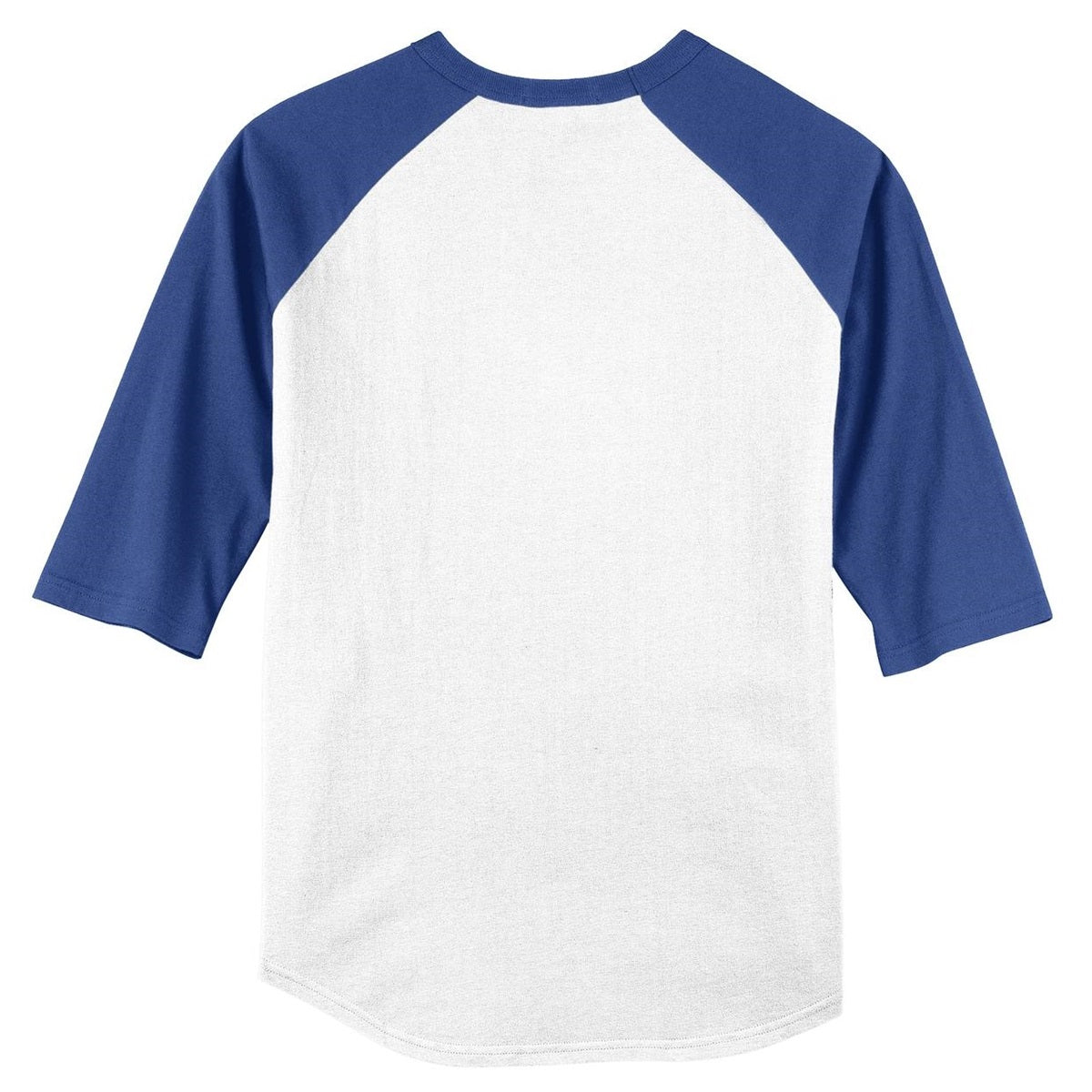 White/Deep Orange Jersey - Sport-Tek - Soft Cotton