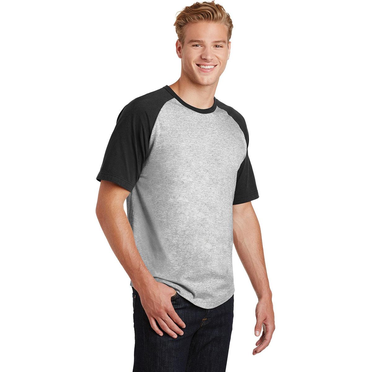 Heather Gray T-Shirt - Sport-Tek - Soft Cotton Jersey