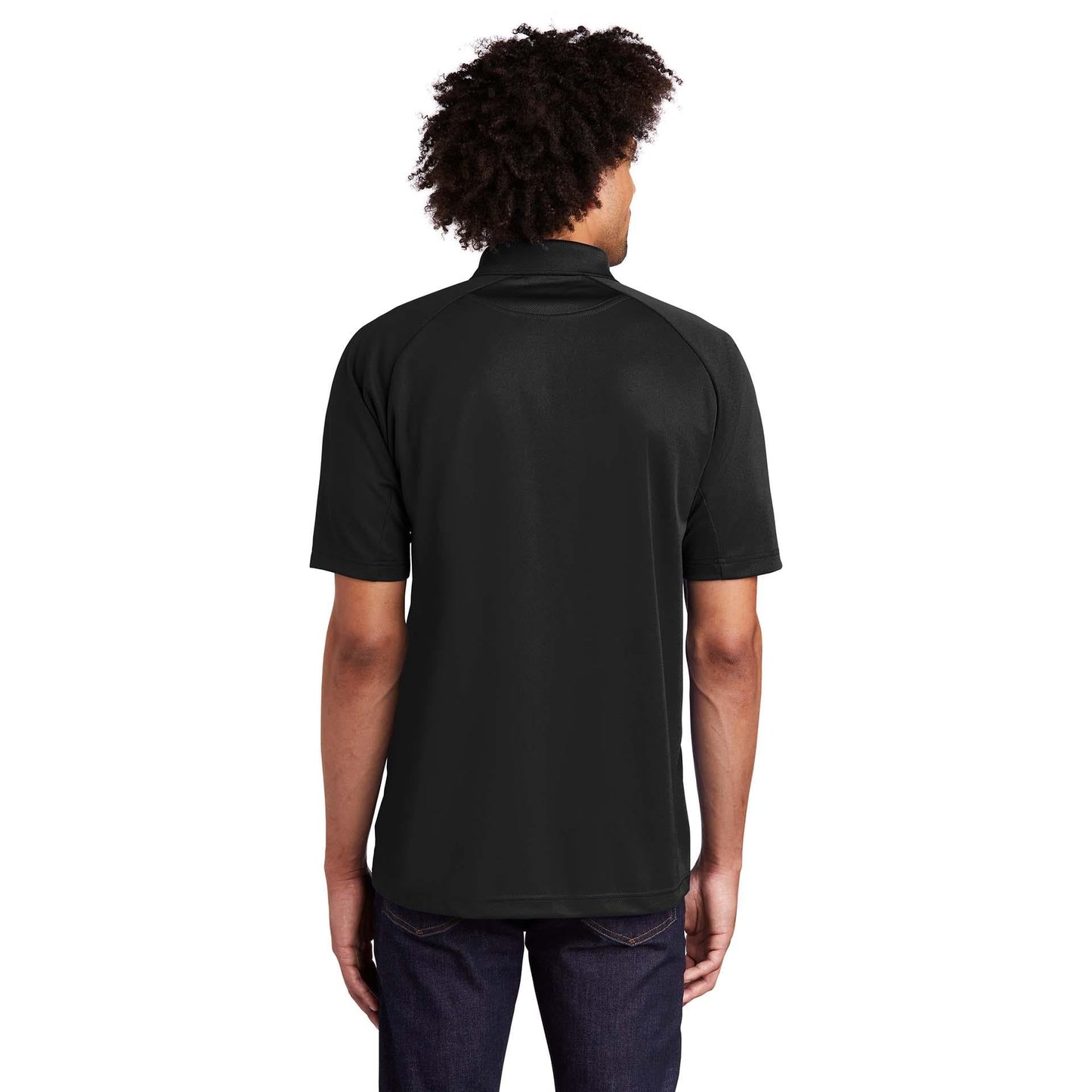 Black Polo Shirt - Sport-Tek - Dri-Mesh Comfort Fit