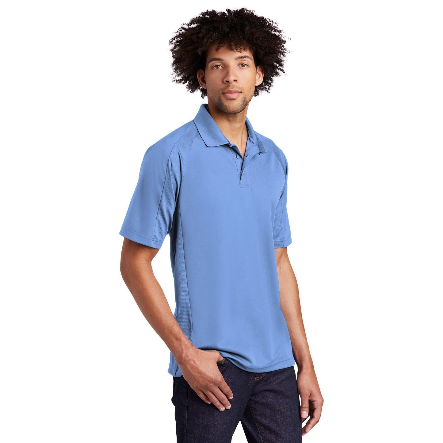 Black Polo Shirt - Sport-Tek - Dri-Mesh Comfort Fit