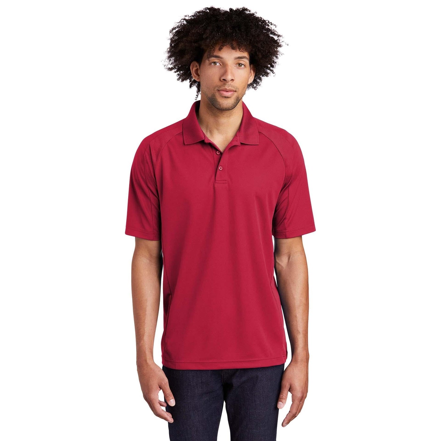 Black Polo Shirt - Sport-Tek - Dri-Mesh Comfort Fit