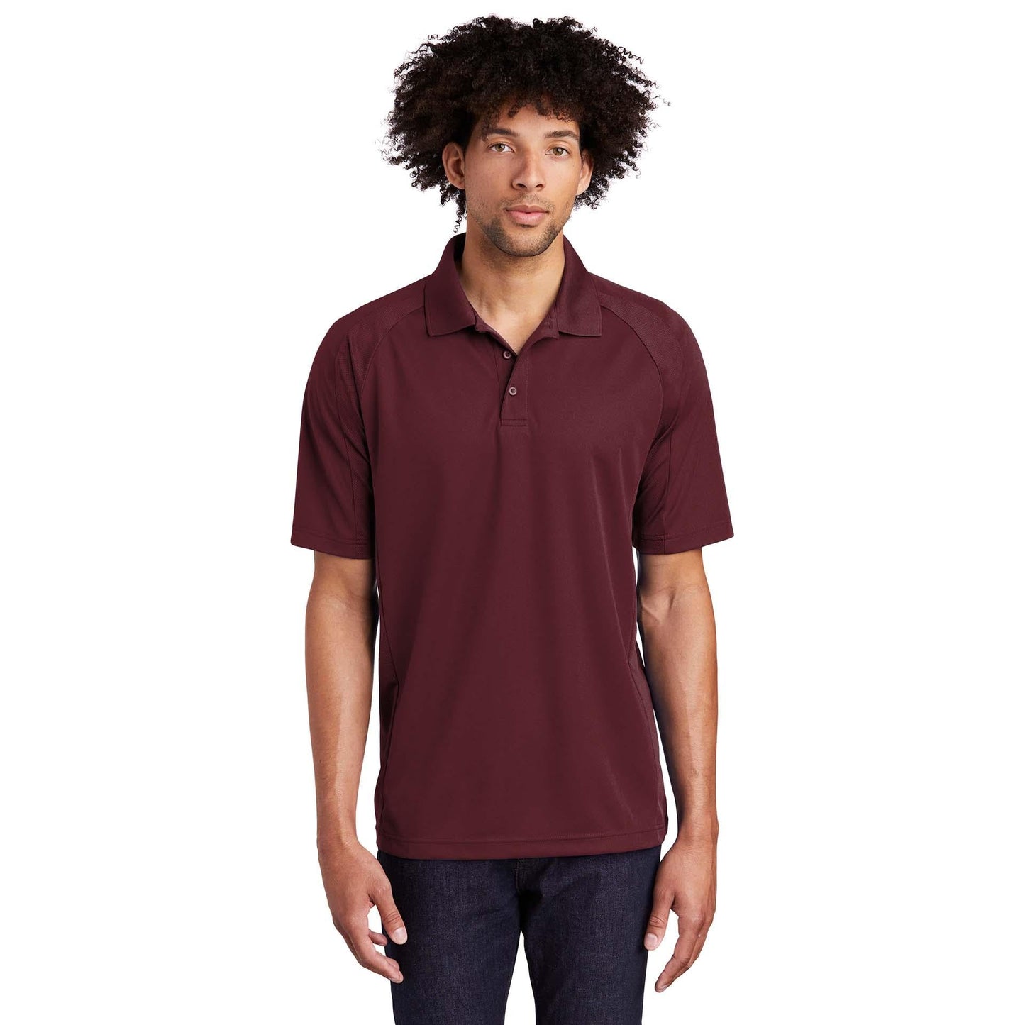 Black Polo Shirt - Sport-Tek - Dri-Mesh Comfort Fit
