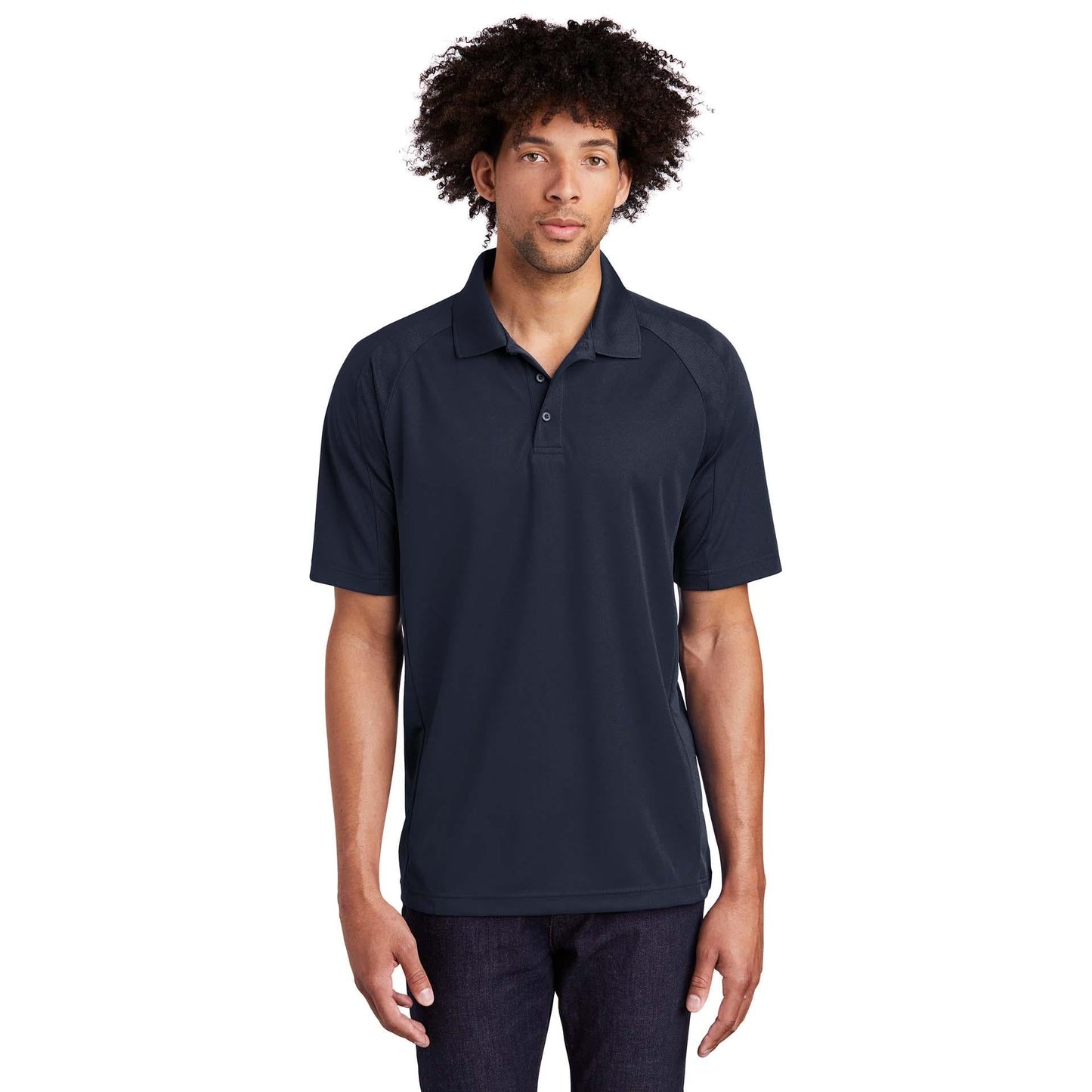 Black Polo Shirt - Sport-Tek - Dri-Mesh Comfort Fit