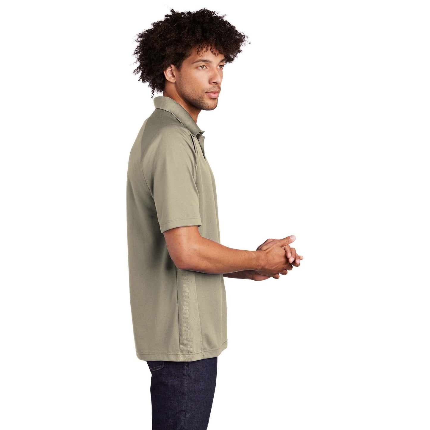 Black Polo Shirt - Sport-Tek - Dri-Mesh Comfort Fit