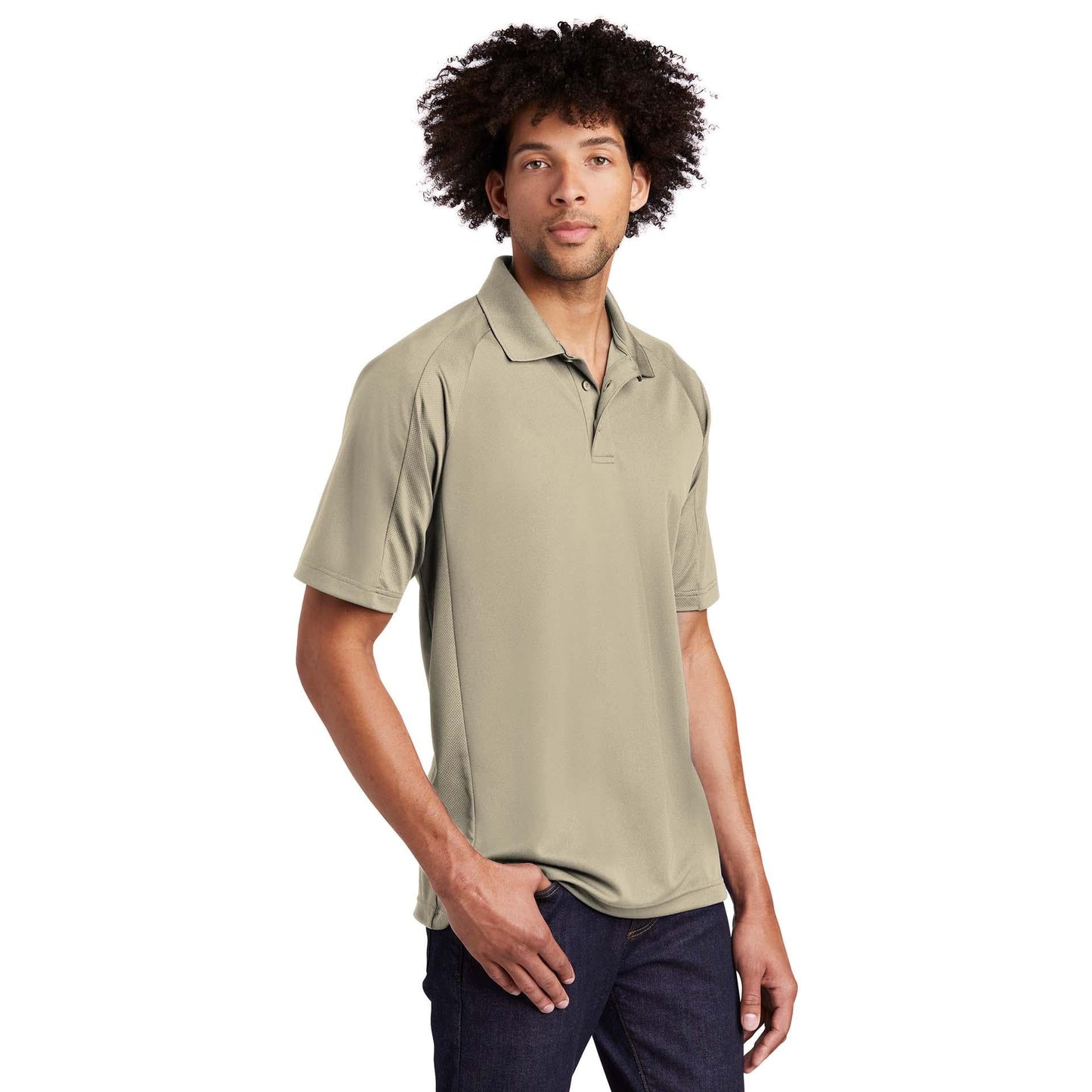 Black Polo Shirt - Sport-Tek - Dri-Mesh Comfort Fit