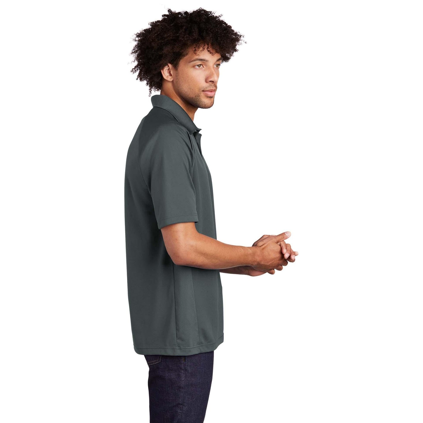 Black Polo Shirt - Sport-Tek - Dri-Mesh Comfort Fit