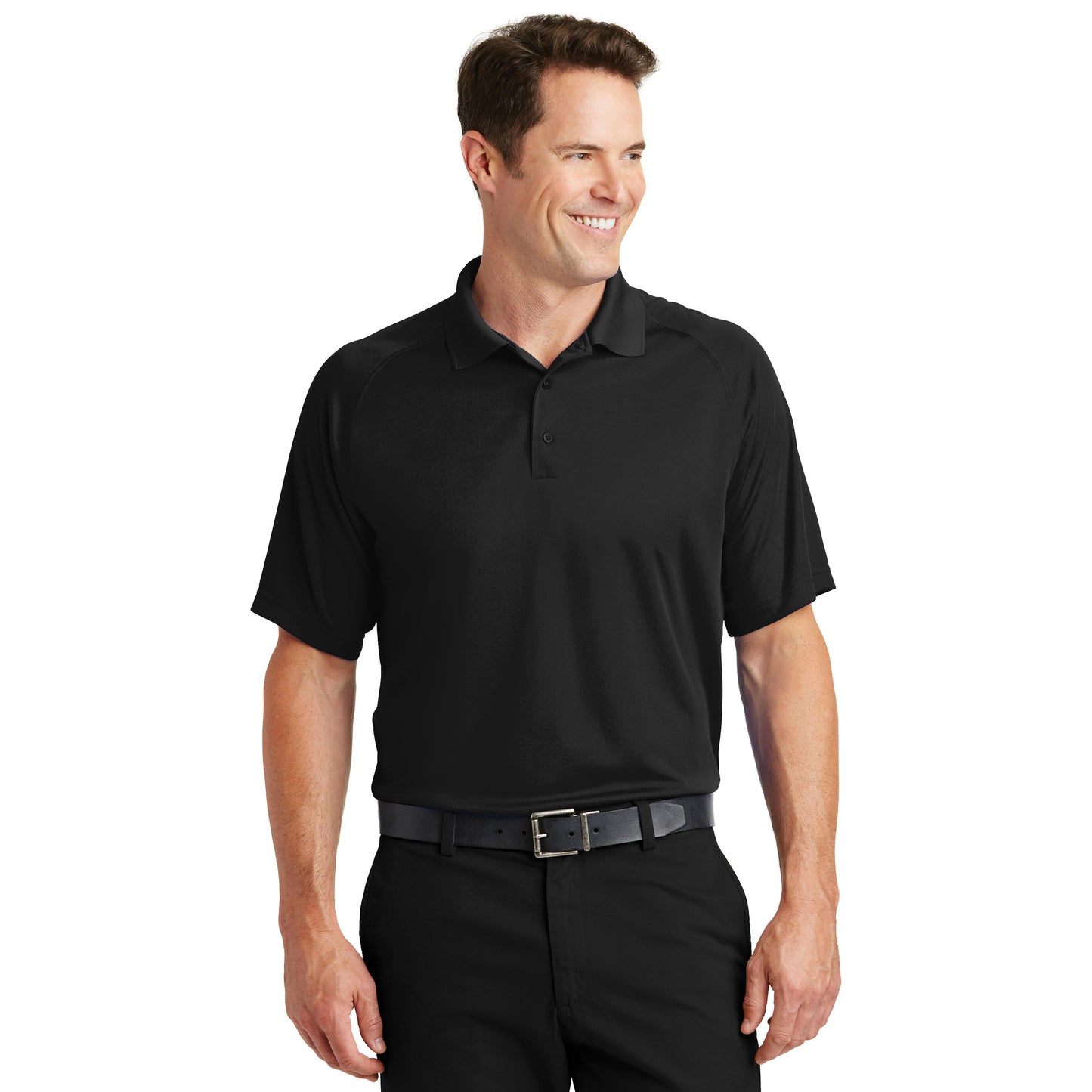Black Polo Shirt - Sport-Tek - Comfortable Polyester