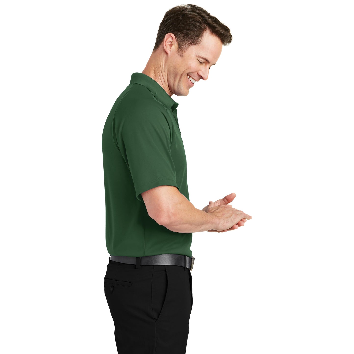 Black Polo Shirt - Sport-Tek - Comfortable Polyester