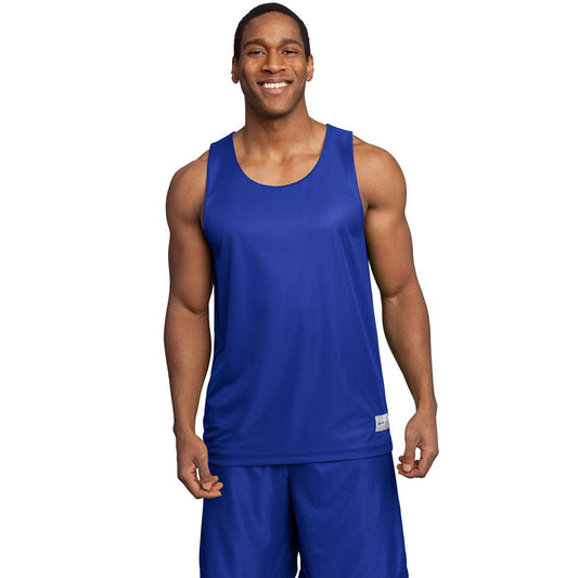 True Royal Tank Top - Sport-Tek - Reversible Mesh
