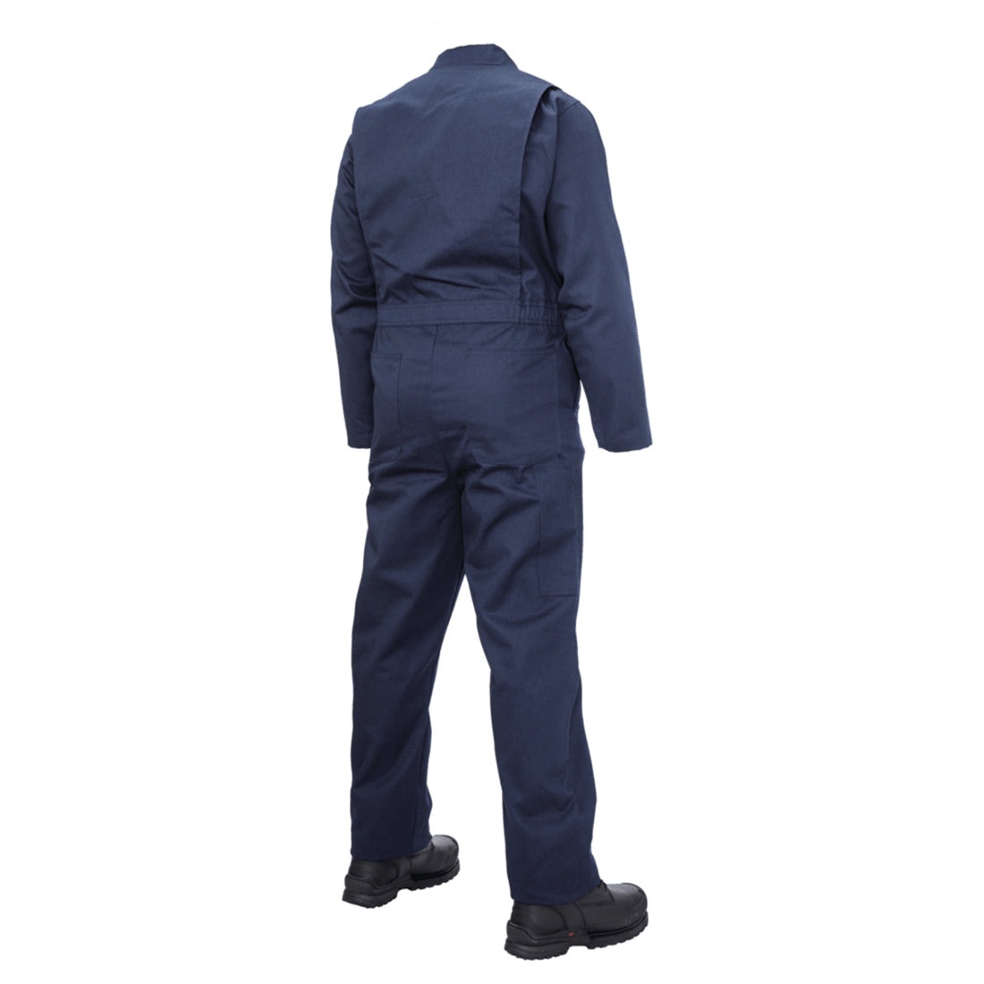 Navy Coveralls - Tough Duck - Durable Twill Fabric