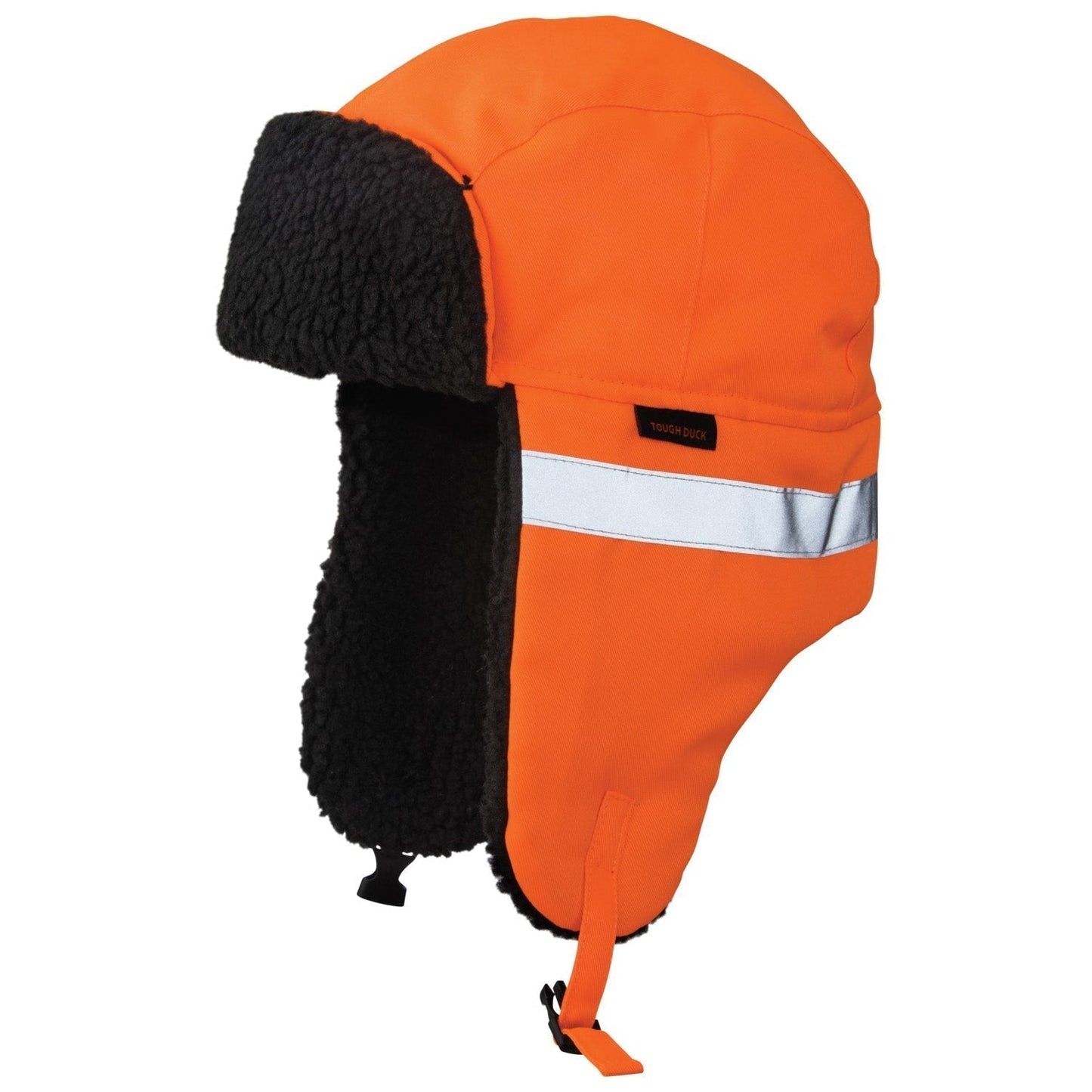 Black Hi-Vis Hat - Tough Duck - Reflective Design