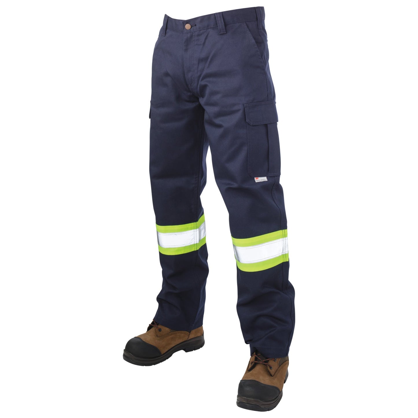 Black Cargo Pants - Tough Duck - Durable Twill Design