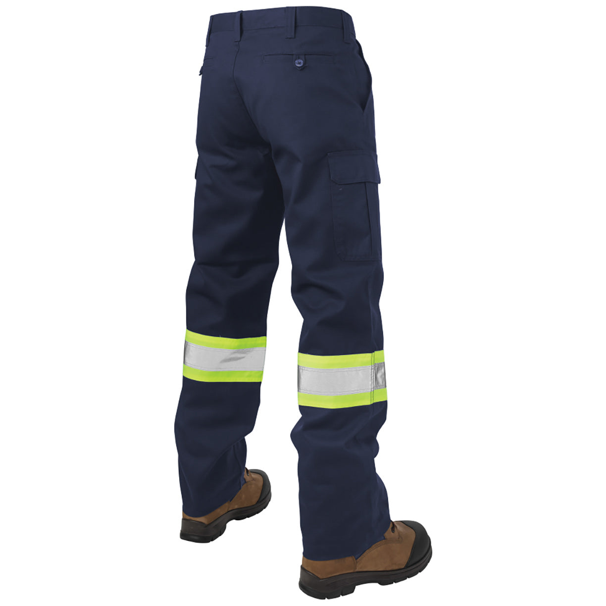 Black Cargo Pants - Tough Duck - Durable Twill Design