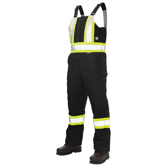Black Insulated Overalls - Tough Duck - Durable Design